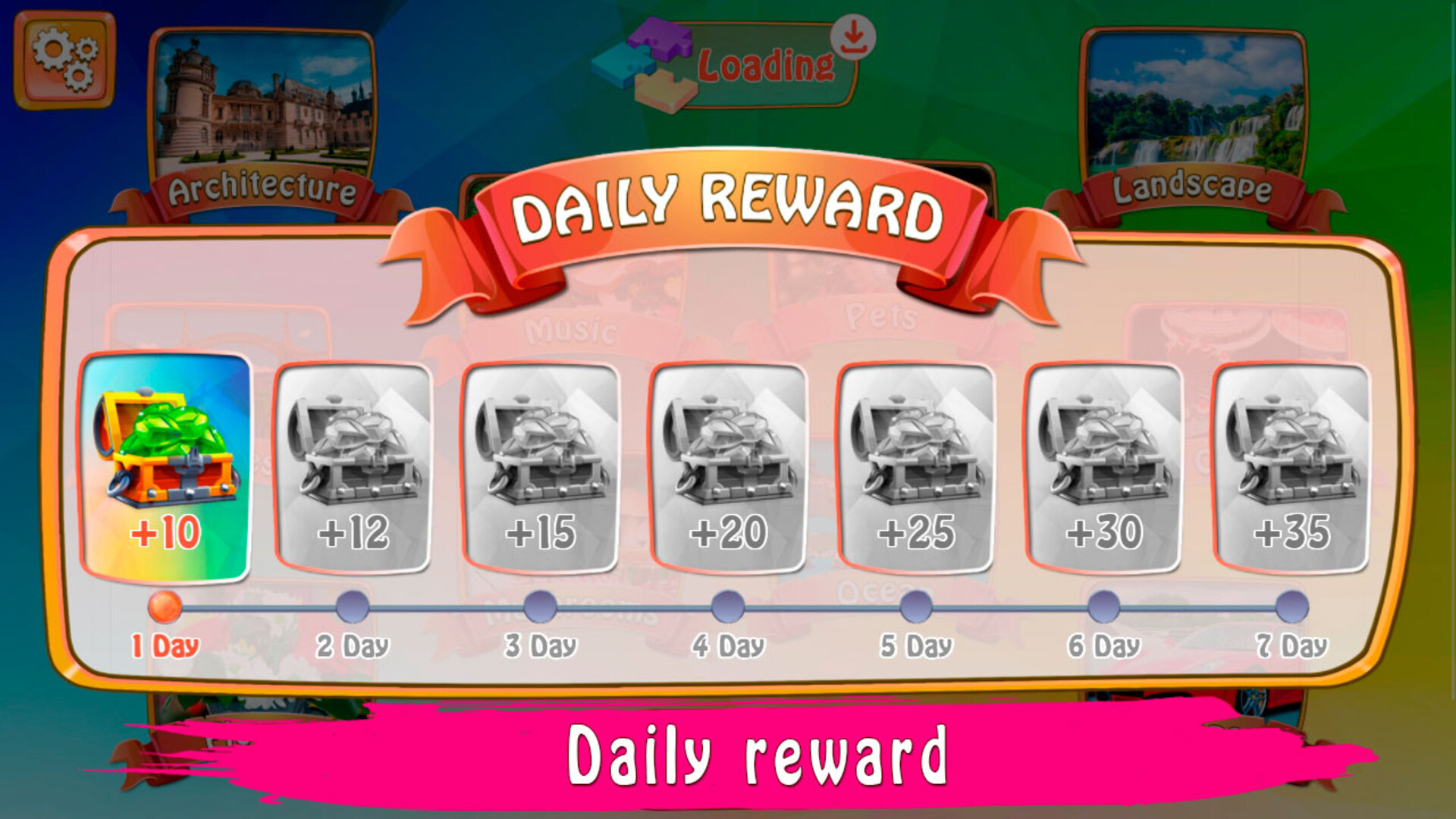اسکرین شات 1 بازی Puzzles without the Internet
