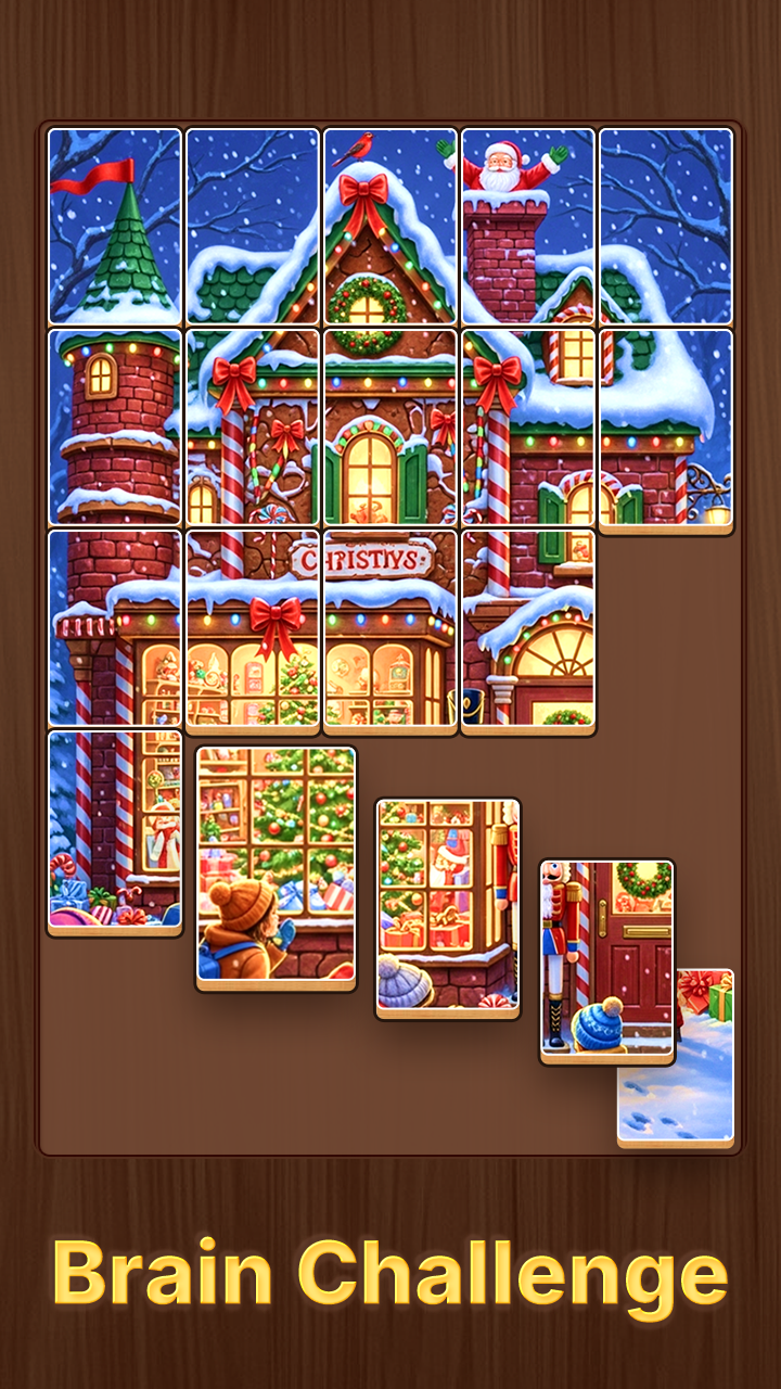 اسکرین شات 5 بازی Jigsaw Tiles Solitaire Puzzle