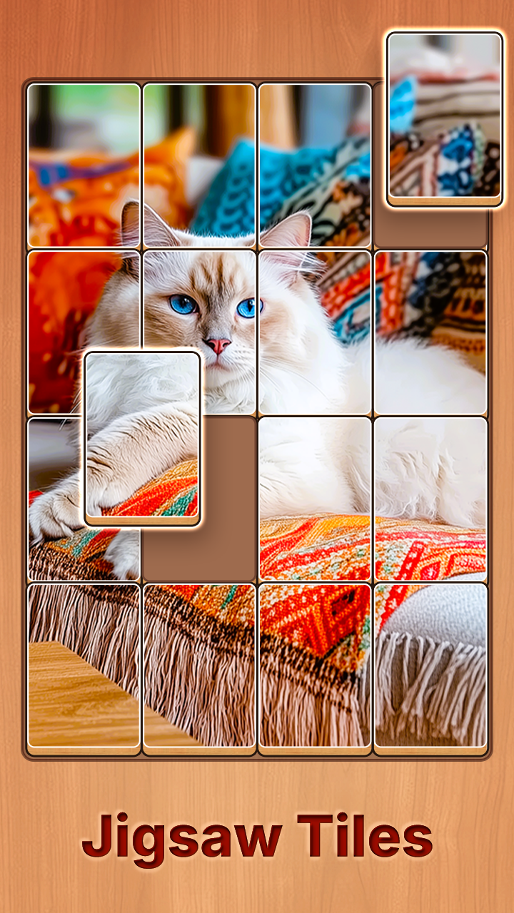 اسکرین شات 1 بازی Jigsaw Puzzles, Jigsaw Tiles