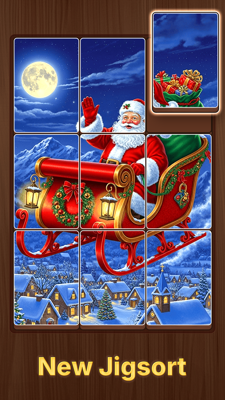 اسکرین شات 3 بازی Jigsaw Tiles Solitaire Puzzle