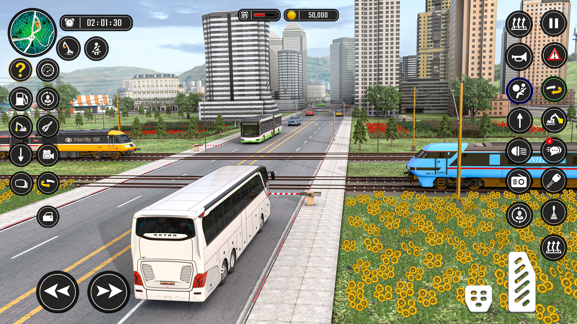 اسکرین شات 1 برنامه Bus Simulator - Bus Games 3D