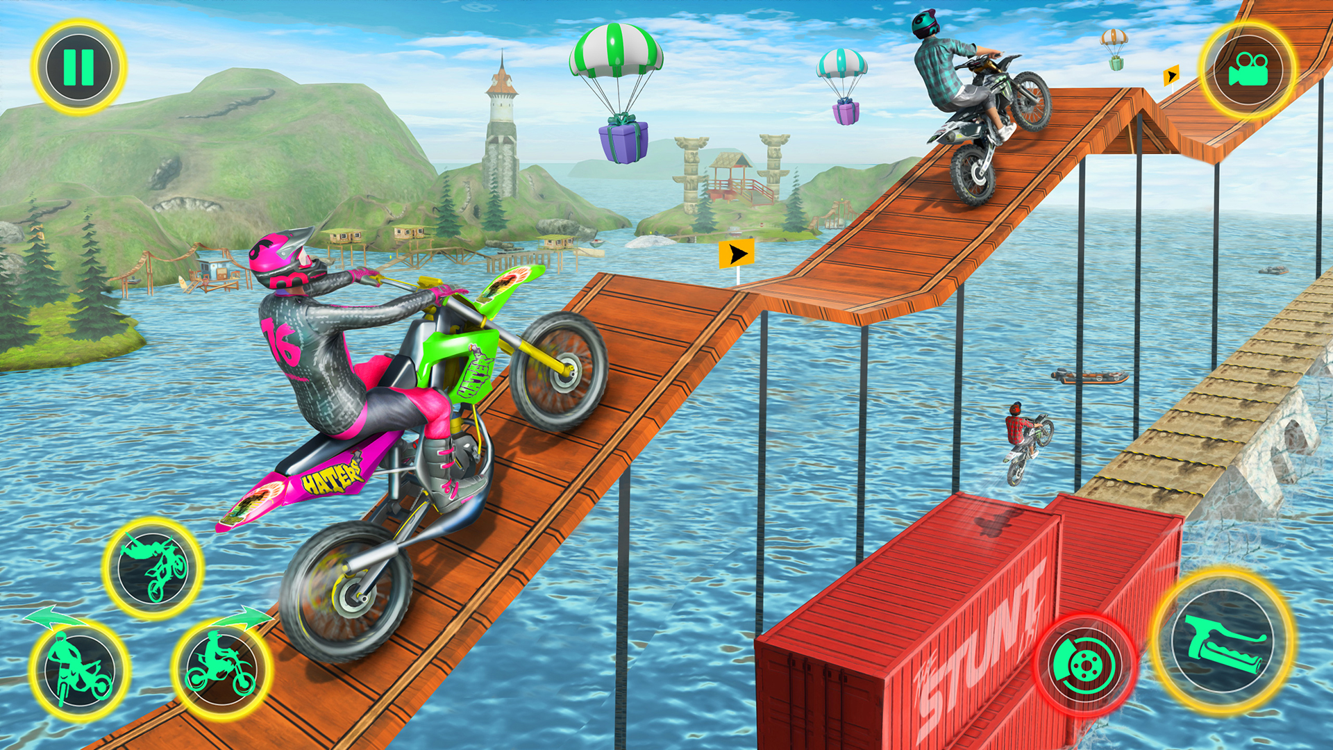 اسکرین شات 3 برنامه Bike Racing Games - Bike Games