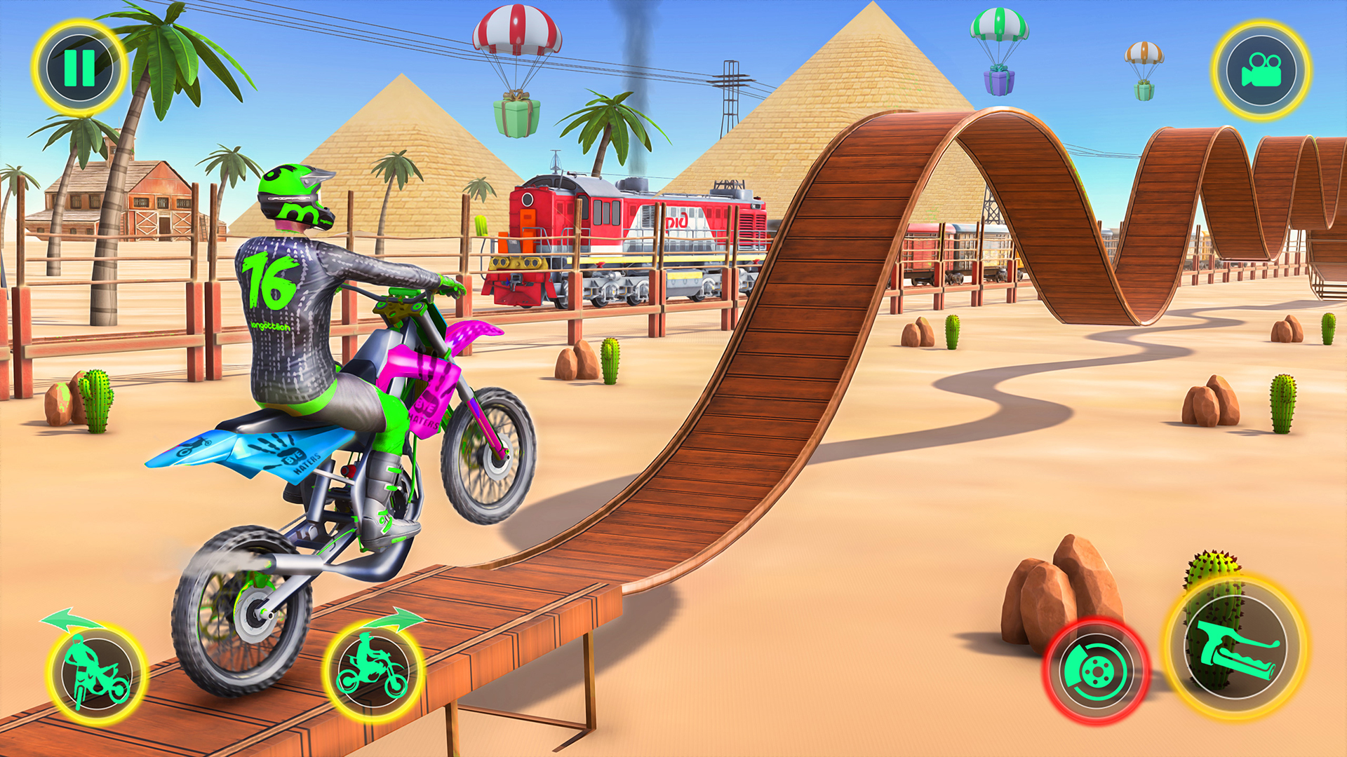 اسکرین شات 4 برنامه Bike Racing Games - Bike Games