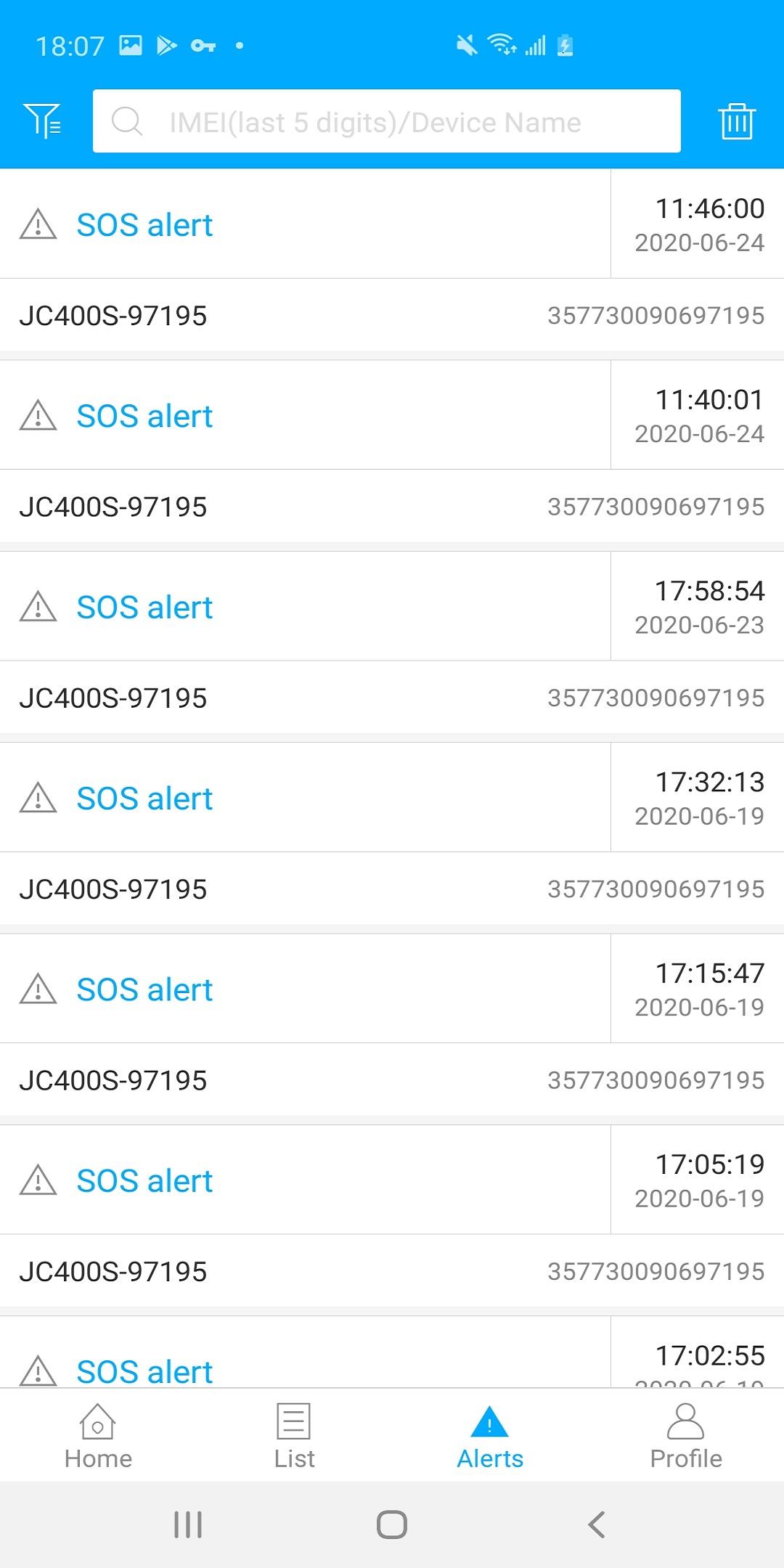 اسکرین شات 4 برنامه Tracksolid Pro