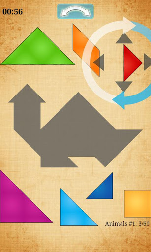 اسکرین شات 1 بازی Tangram HD