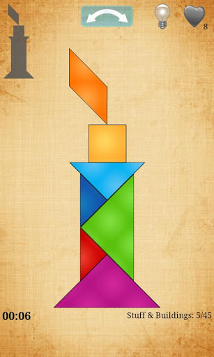 اسکرین شات 2 بازی Tangram HD