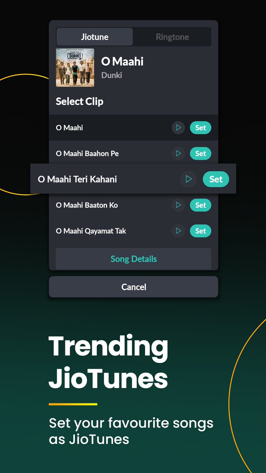 اسکرین شات 3 برنامه JioSaavn - Music & Podcasts