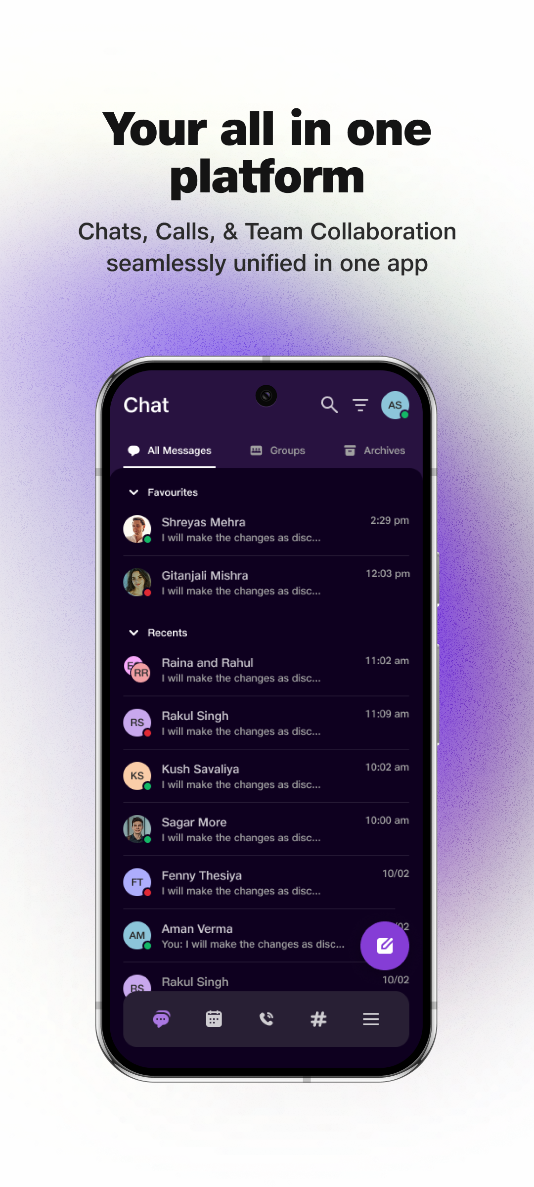 اسکرین شات 1 برنامه JioMeet