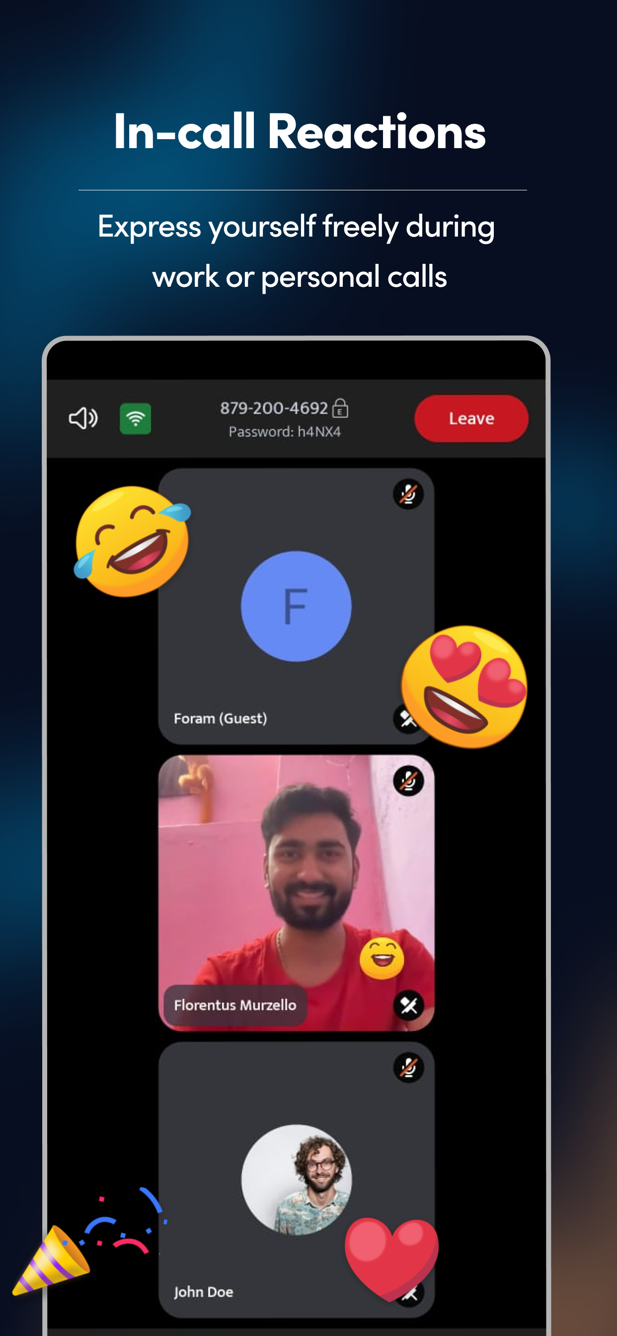 اسکرین شات 3 برنامه JioMeet