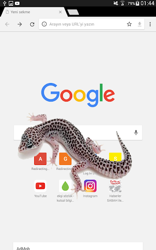 اسکرین شات 6 برنامه Lizard  on phone  prank