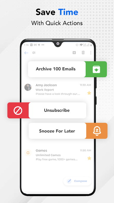 اسکرین شات 3 برنامه Email for Outlook, Hotmail