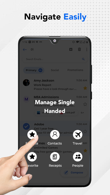 اسکرین شات 7 برنامه Email for Outlook, Hotmail