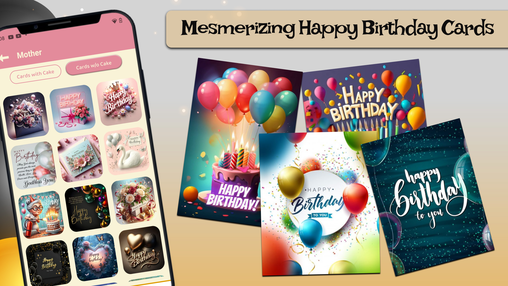 اسکرین شات 1 برنامه Photo & Name On Birthday Cake