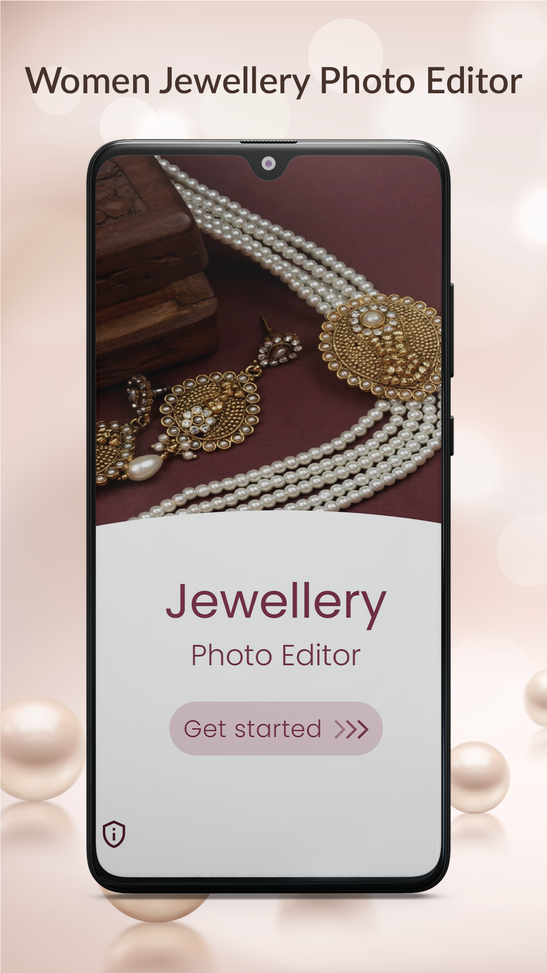 اسکرین شات 1 برنامه Women Jewellery Photo Editor