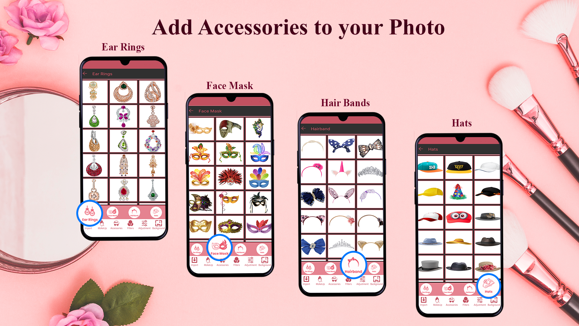 اسکرین شات 4 برنامه Beautycam Makeup Selfie Editor