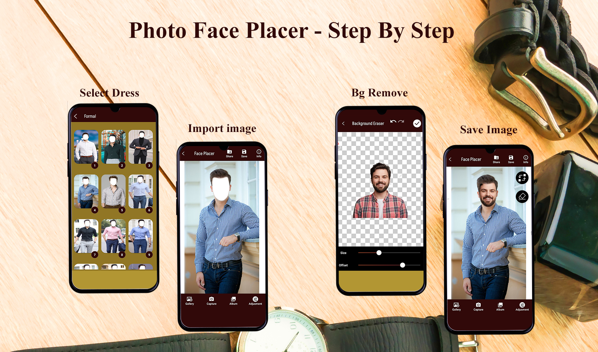 اسکرین شات 6 برنامه Mens Clothing Photo Editor