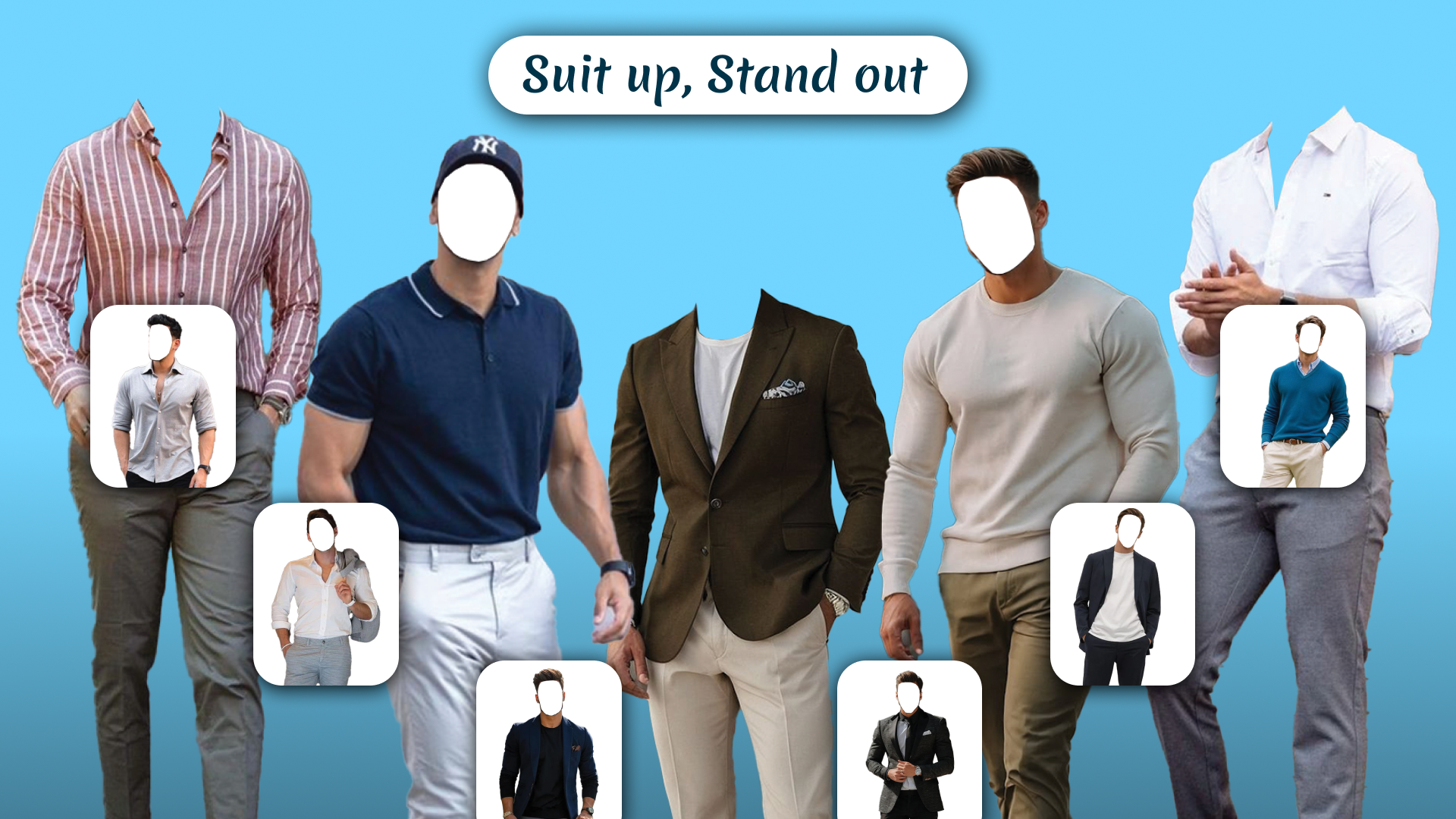 اسکرین شات 1 برنامه Men Fashion Suit Photo Editor