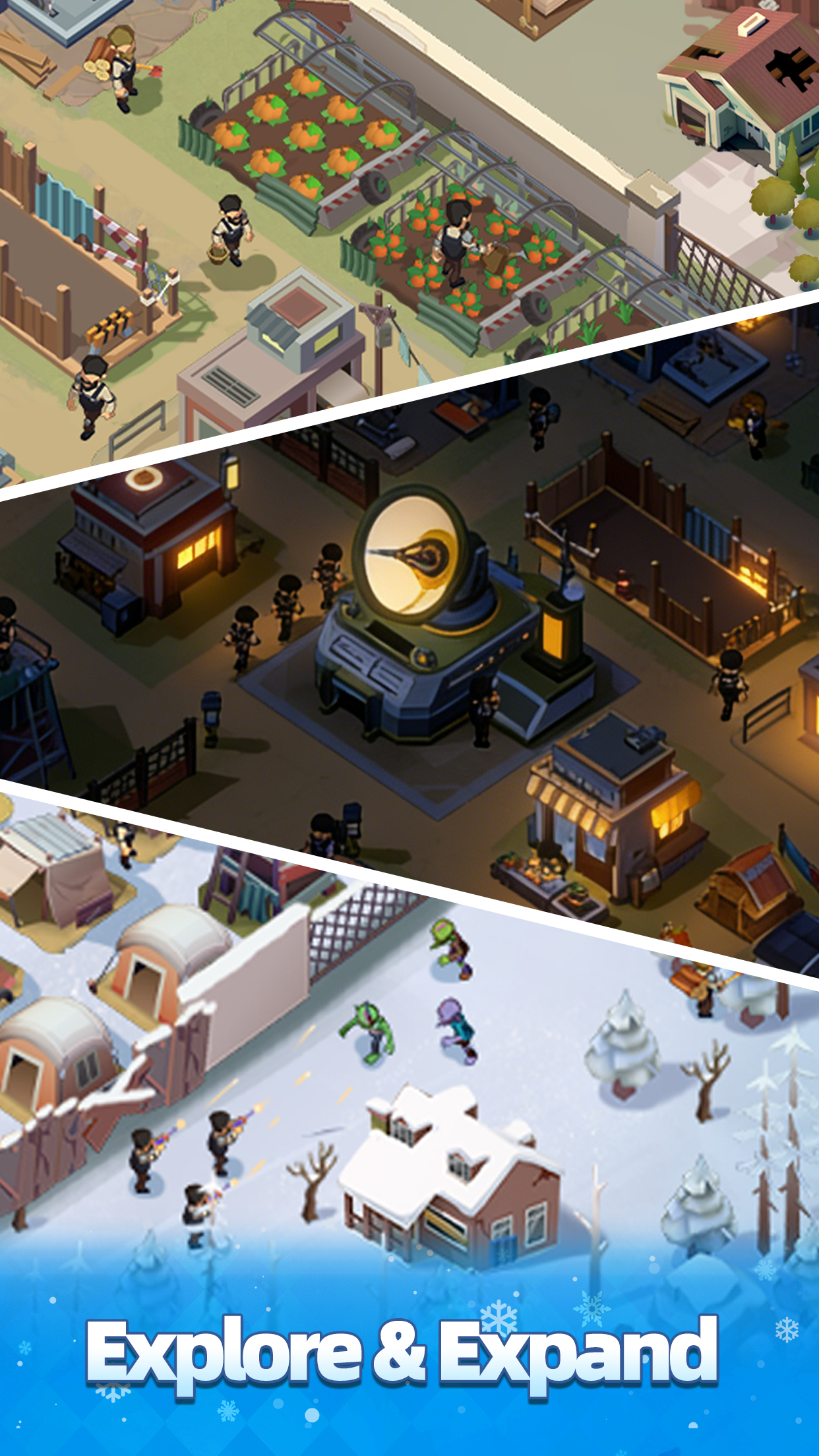 اسکرین شات 3 بازی Survivor Base - Zombie Siege