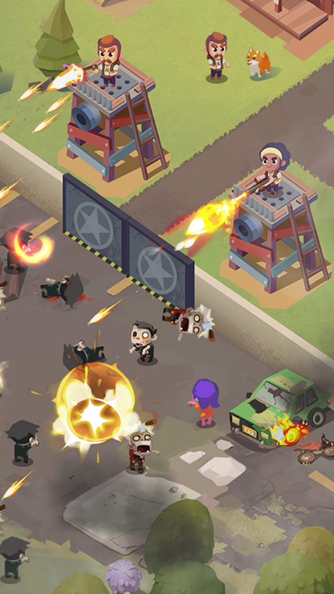 اسکرین شات 3 بازی Survivor Base - Zombie Siege