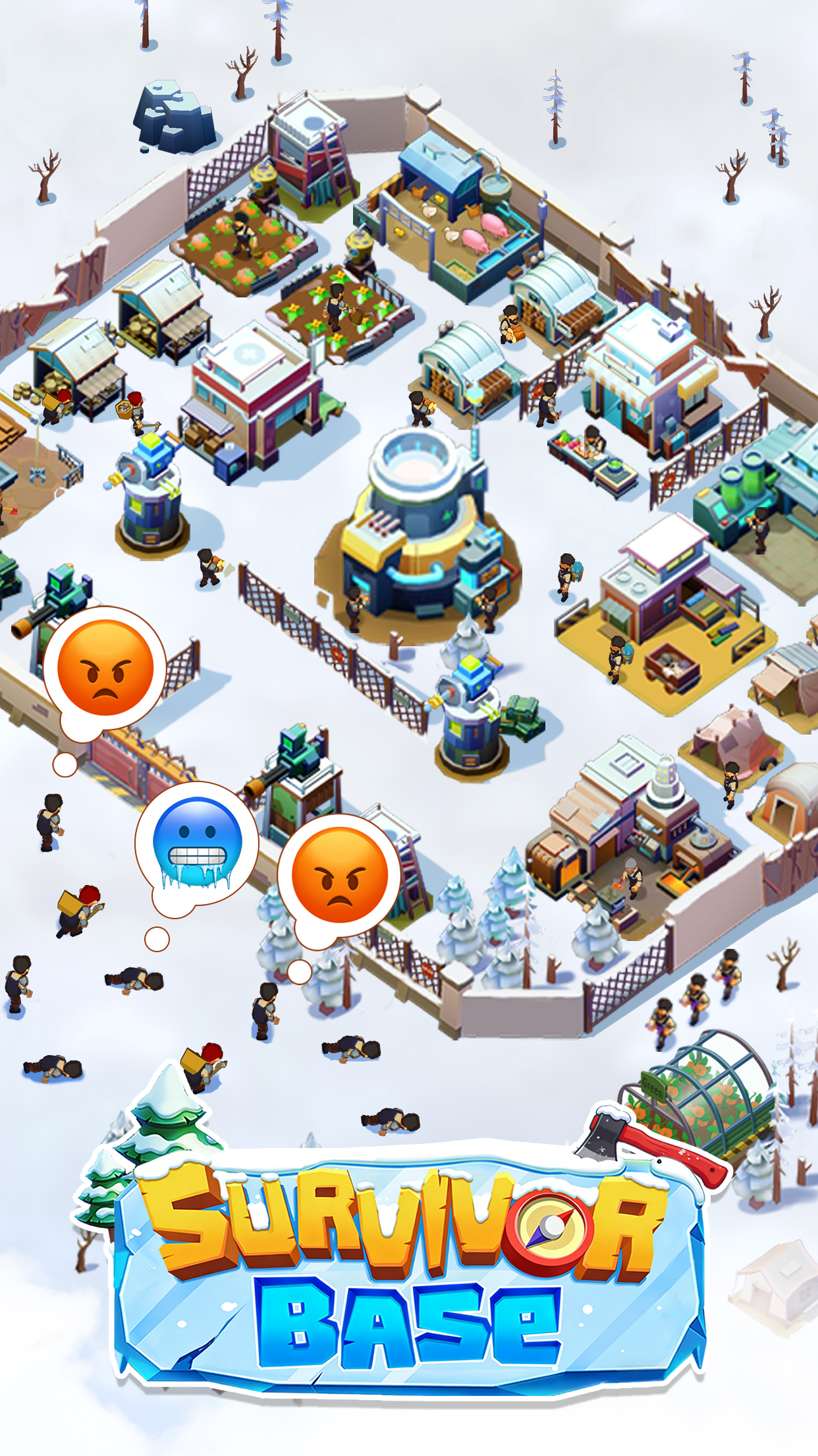 اسکرین شات 1 بازی Survivor Base - Zombie Siege