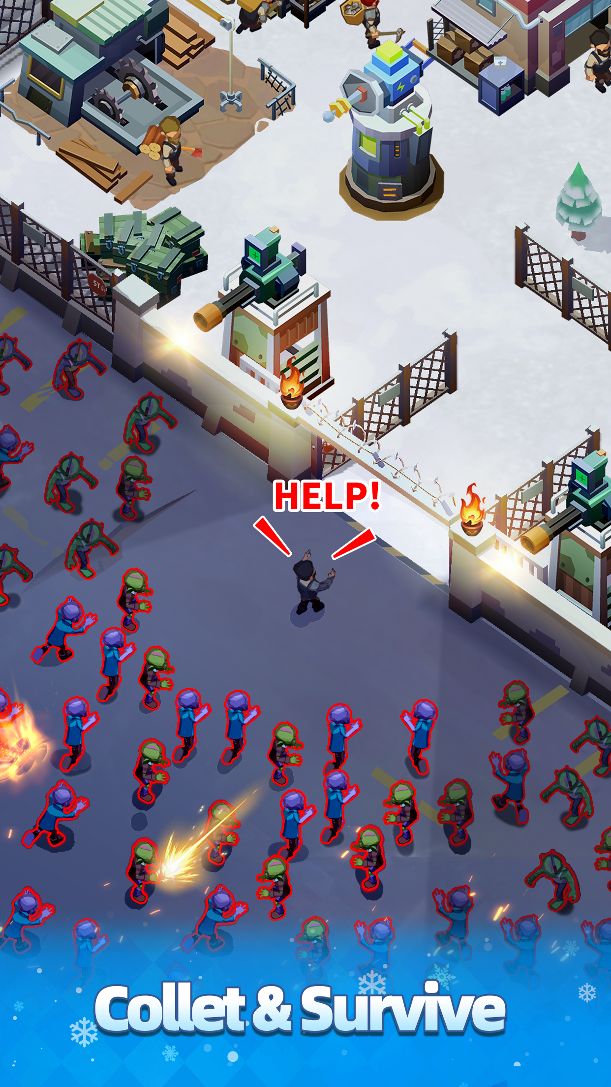 اسکرین شات 5 بازی Survivor Base - Zombie Siege