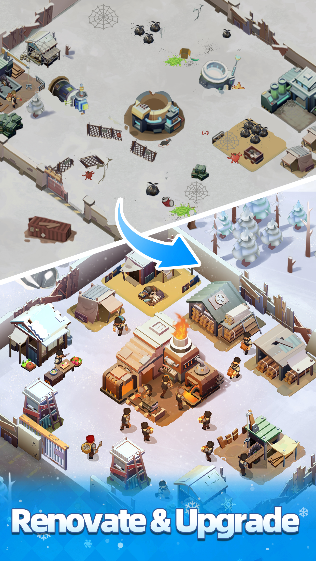 اسکرین شات 2 بازی Survivor Base - Zombie Siege