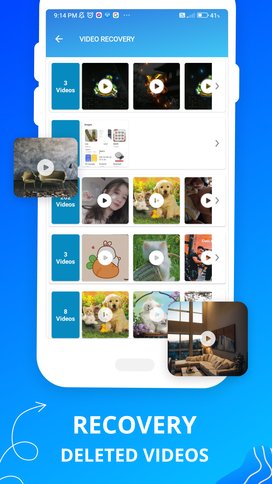 اسکرین شات 2 برنامه File Recovery: Photo Recovery