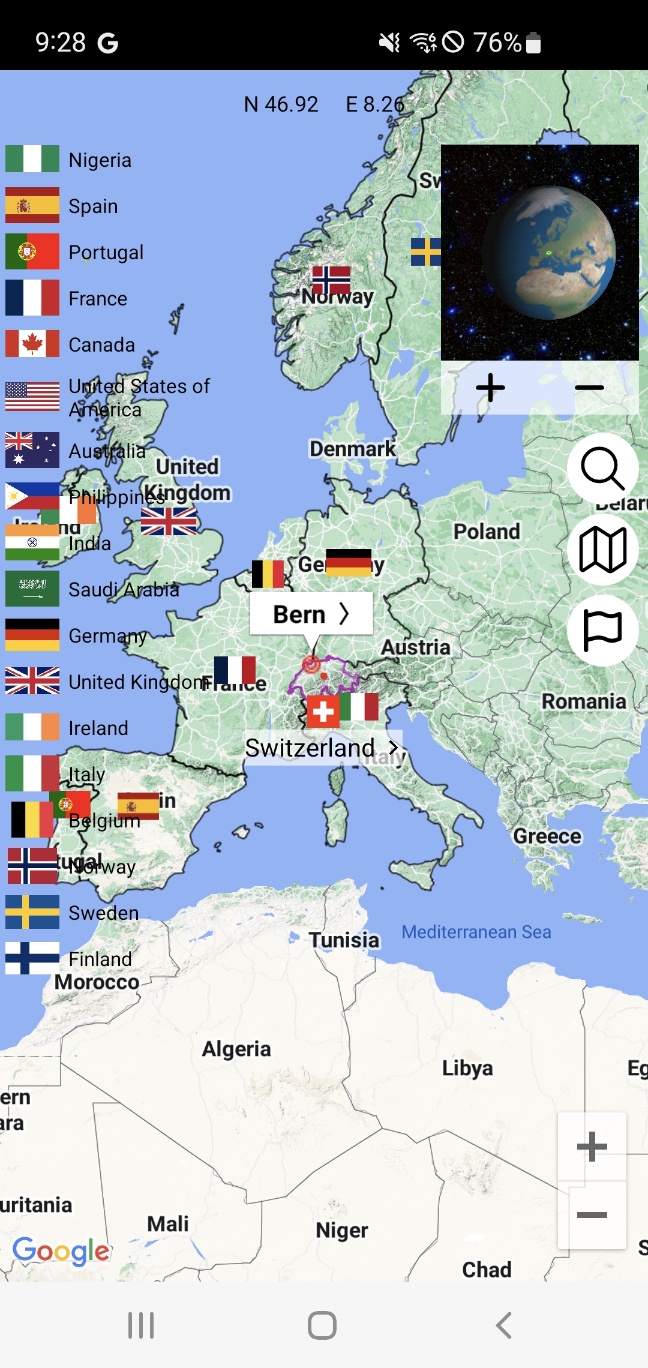 اسکرین شات 7 برنامه Earth 3D