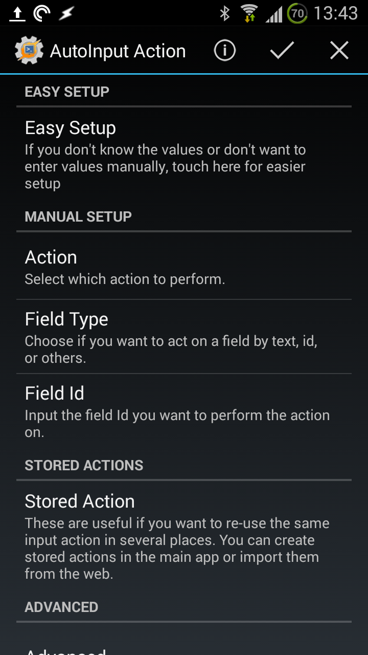 اسکرین شات 2 برنامه AutoInput