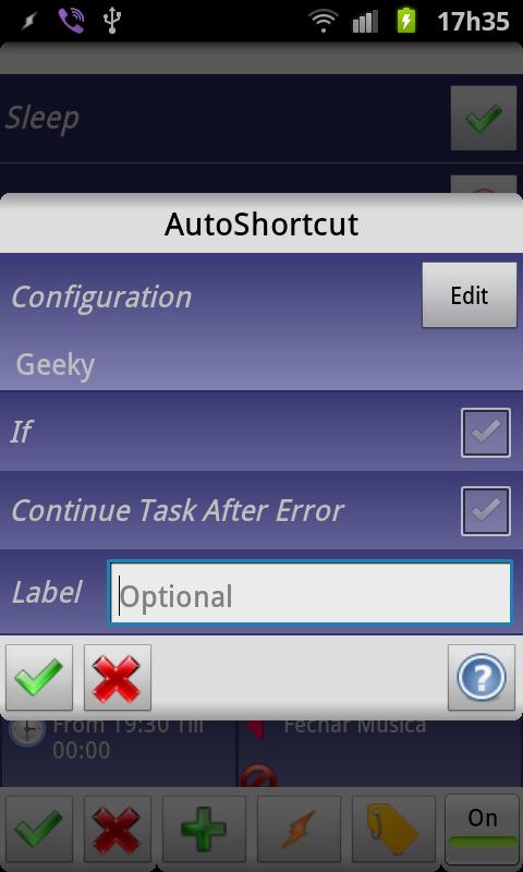 اسکرین شات 1 برنامه AutoShortcut