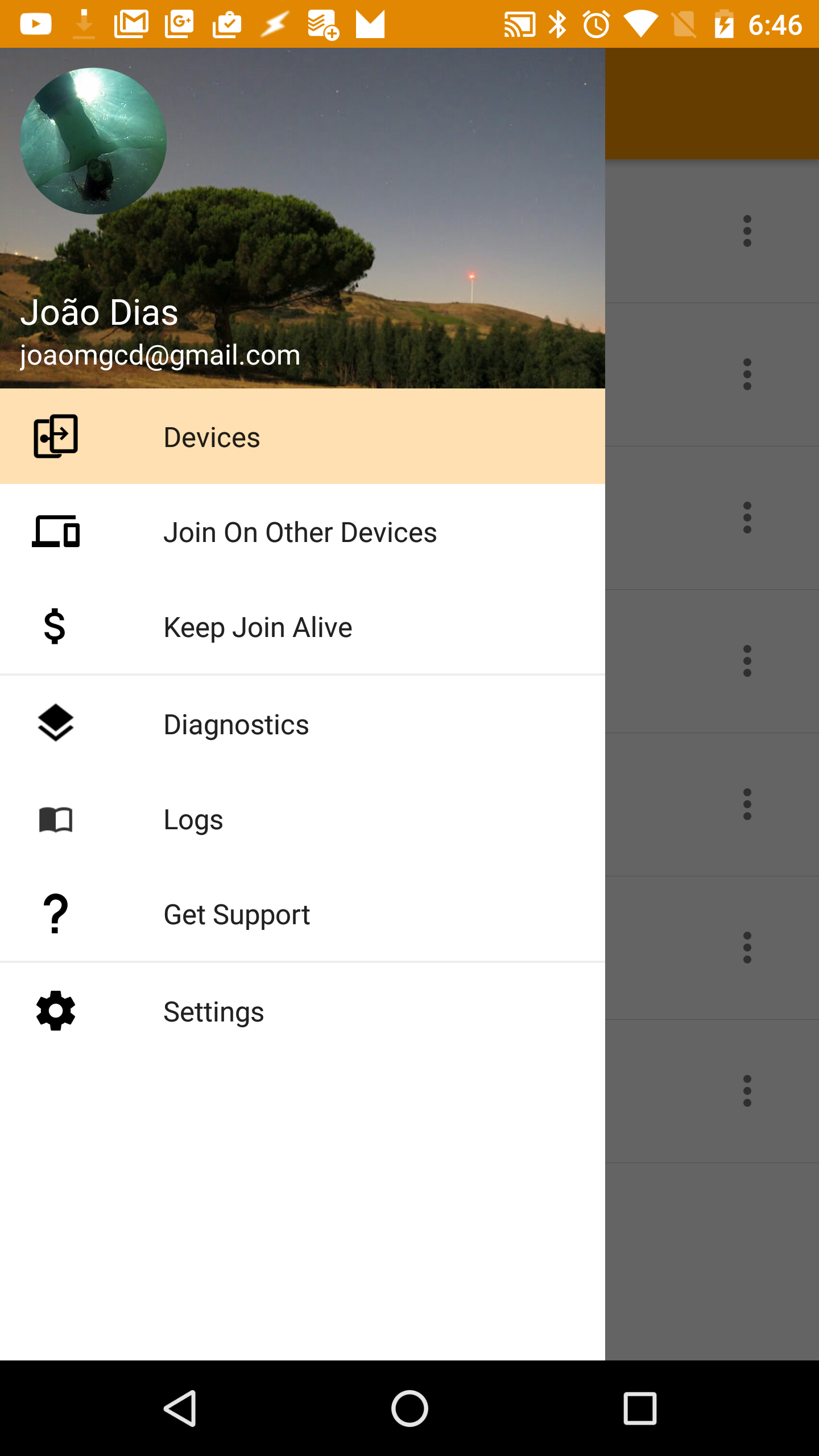 اسکرین شات 1 برنامه Join by joaoapps