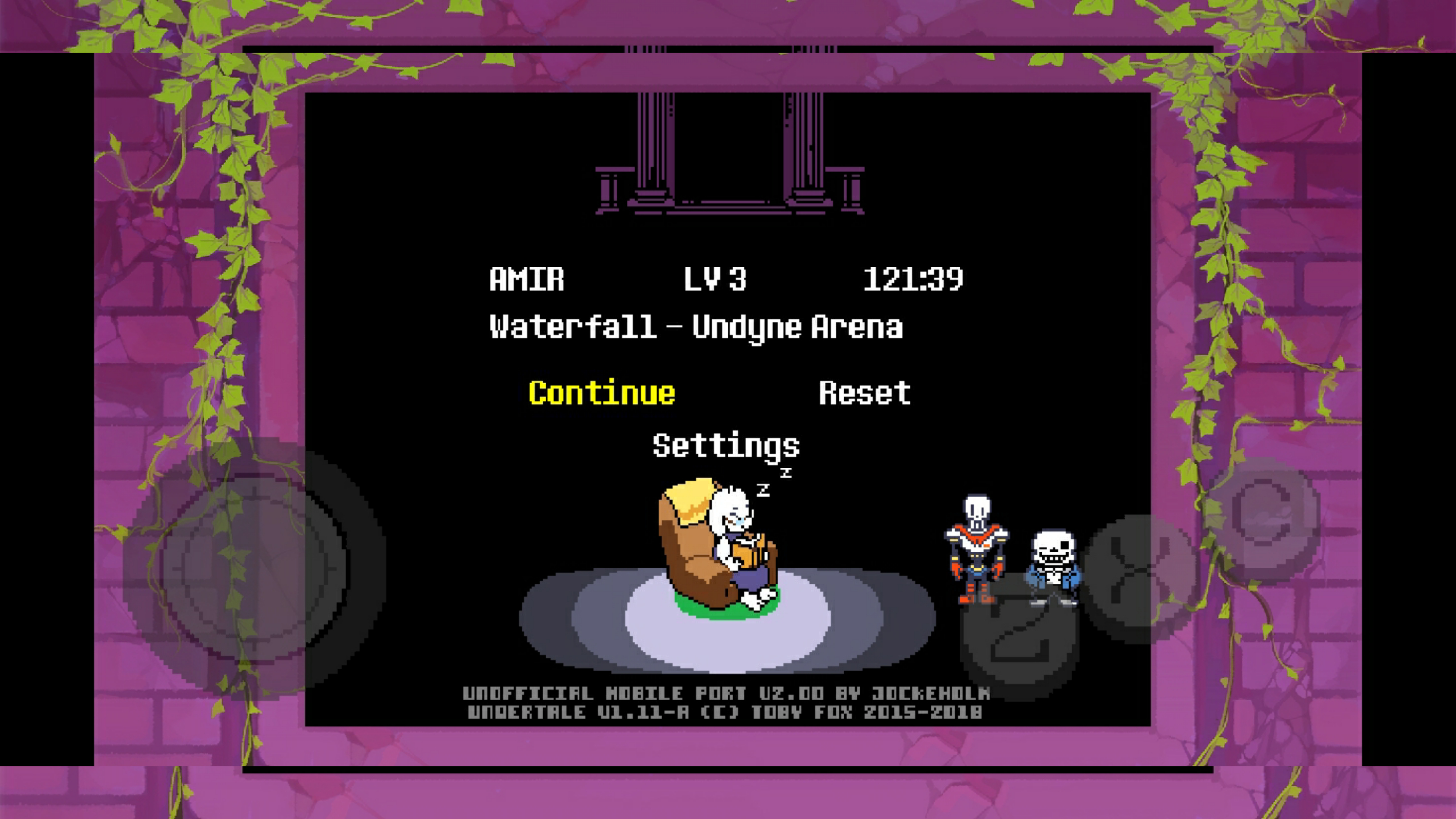 اسکرین شات 1 بازی UNDERTALE FULL