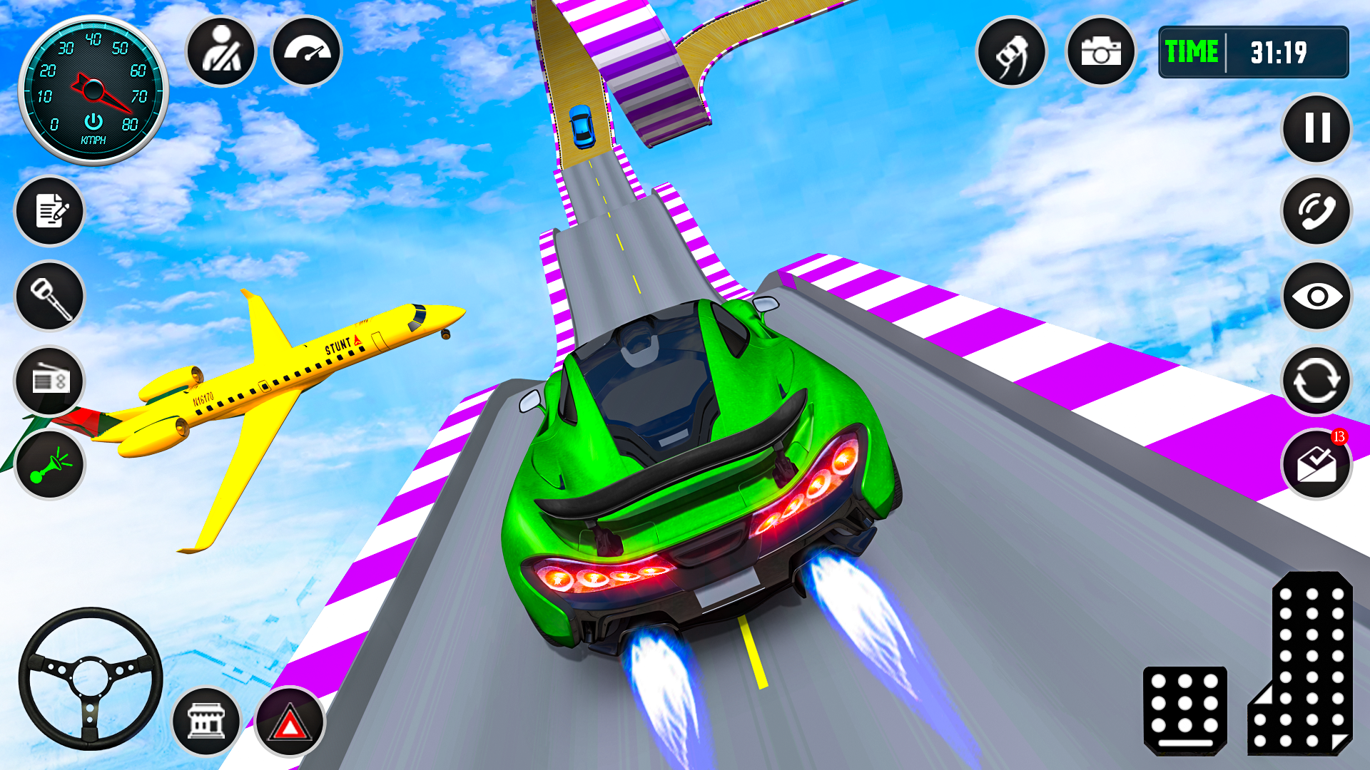 اسکرین شات 3 بازی Ramp Car Stunt Racing Game