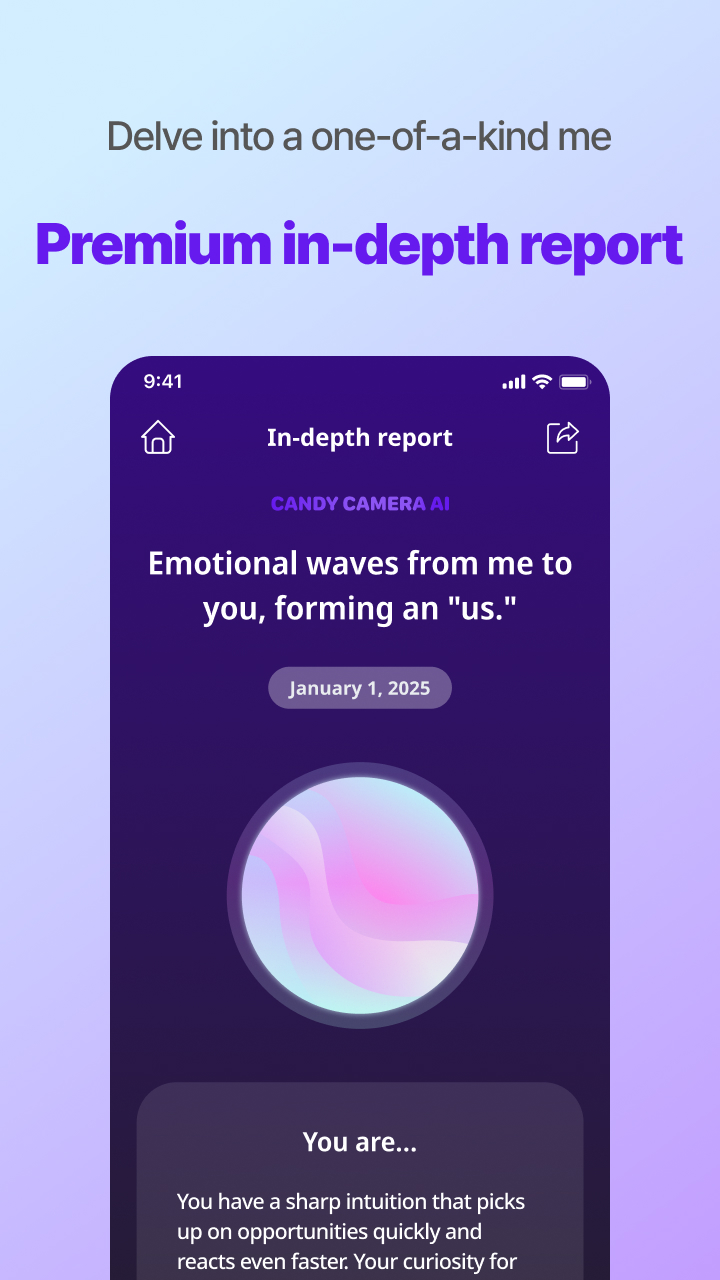 اسکرین شات 3 برنامه Candy Camera AI – Find myself