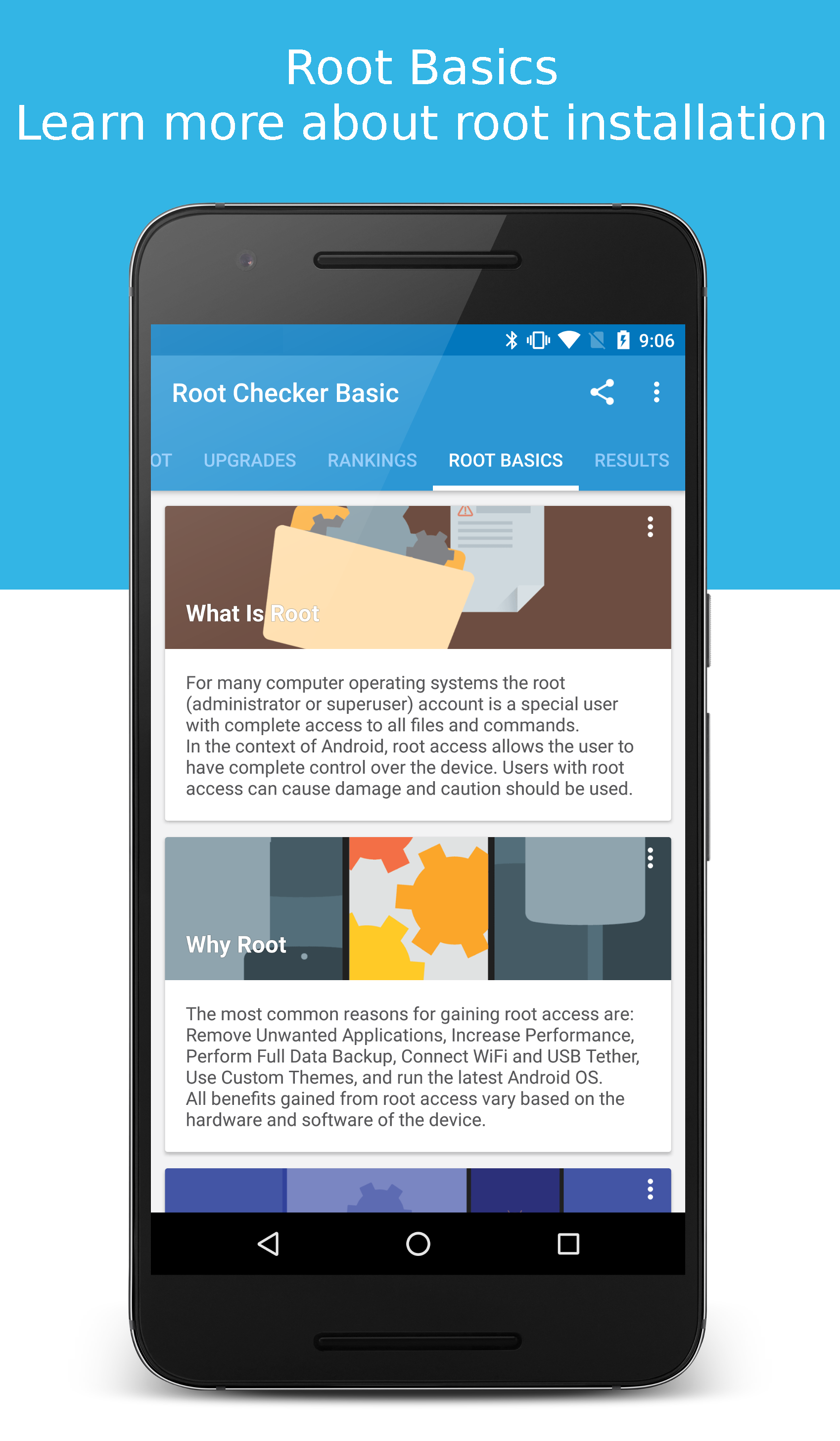 اسکرین شات 3 برنامه Root Checker