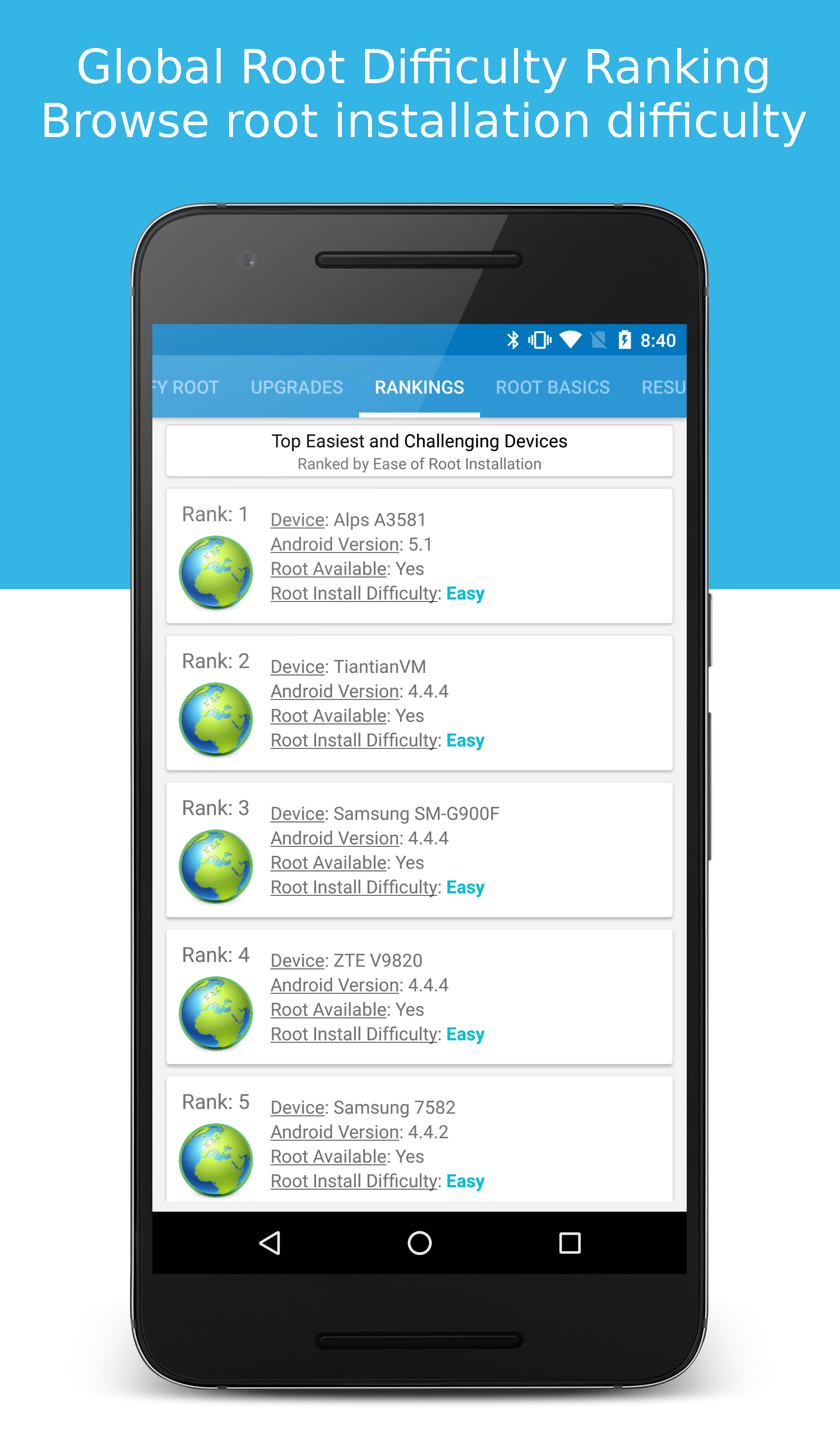 اسکرین شات 5 برنامه Root Checker