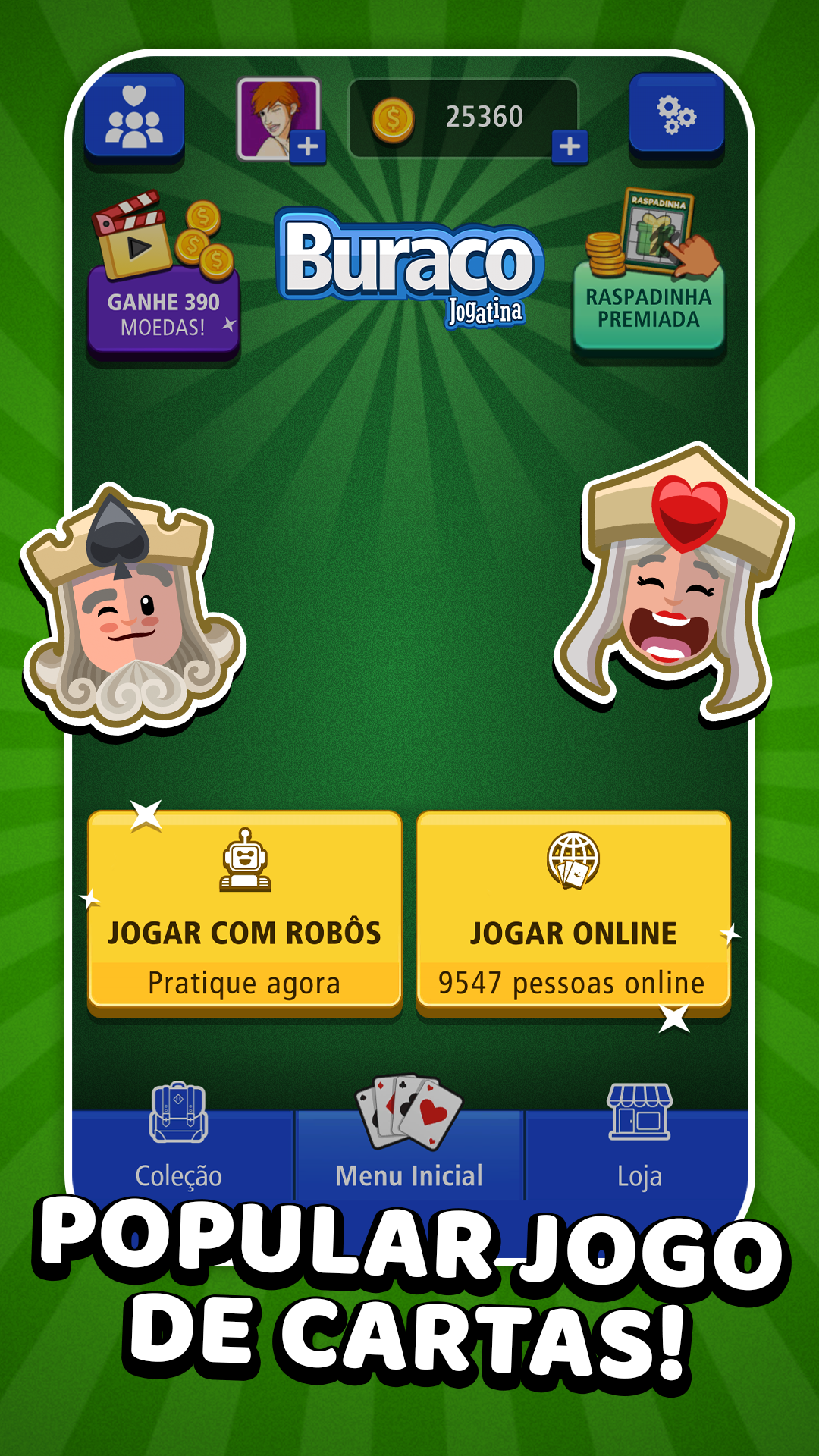 اسکرین شات 2 بازی Buraco Jogatina: Jogo Canastra