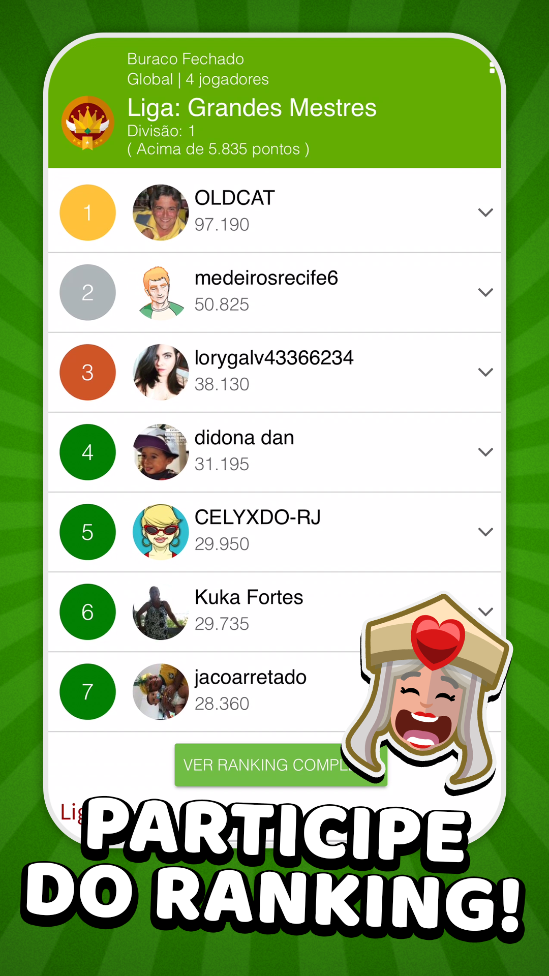 اسکرین شات 8 بازی Buraco Jogatina: Jogo Canastra