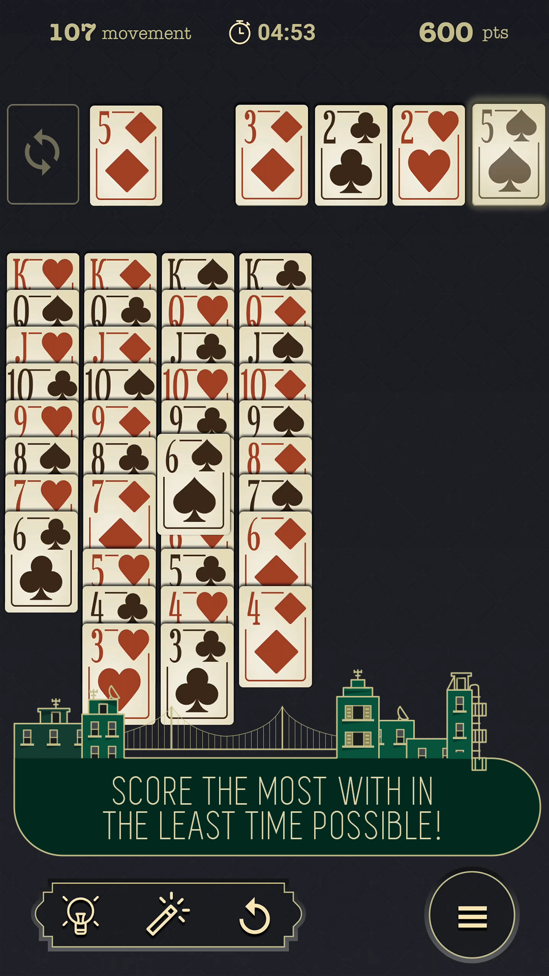 اسکرین شات 4 بازی Solitaire Town Jogatina: Cards