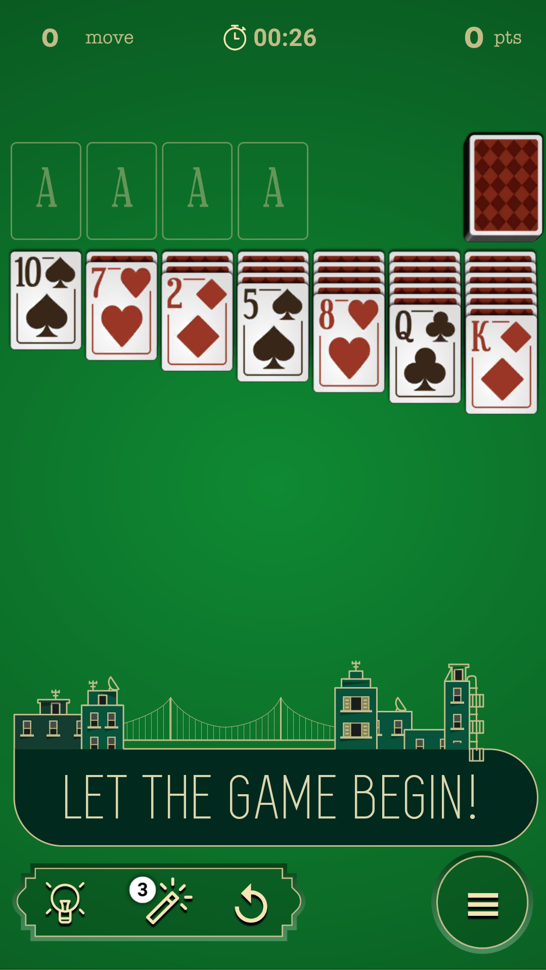 اسکرین شات 3 بازی Solitaire Town Jogatina: Cards