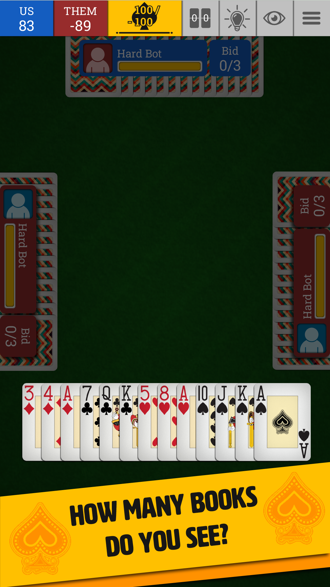 اسکرین شات 2 بازی Spades Online: Trickster Cards
