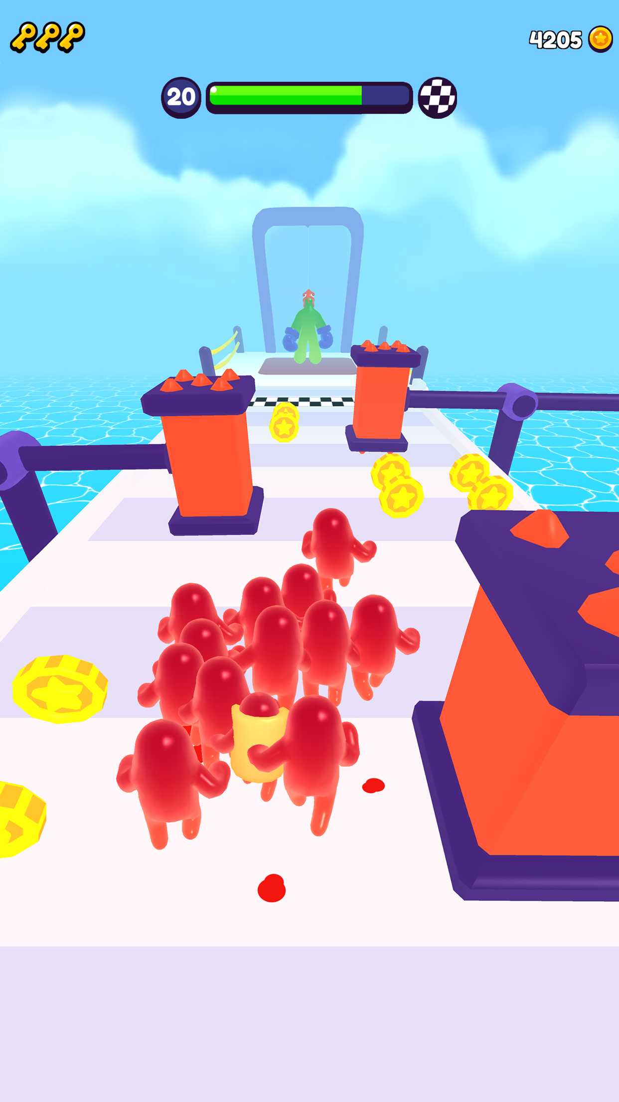 اسکرین شات 4 بازی Join Blob Clash 3D: Mob Runner