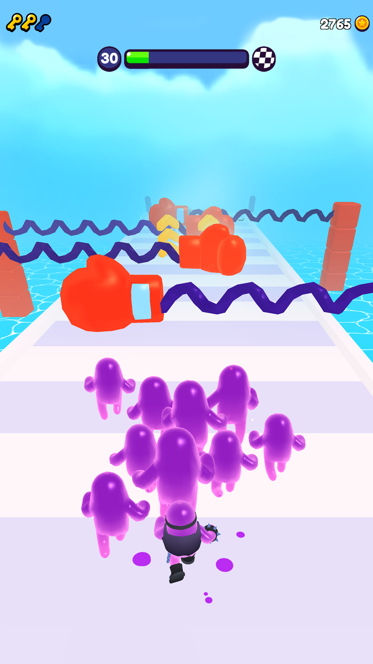 اسکرین شات 2 بازی Join Blob Clash 3D: Mob Runner