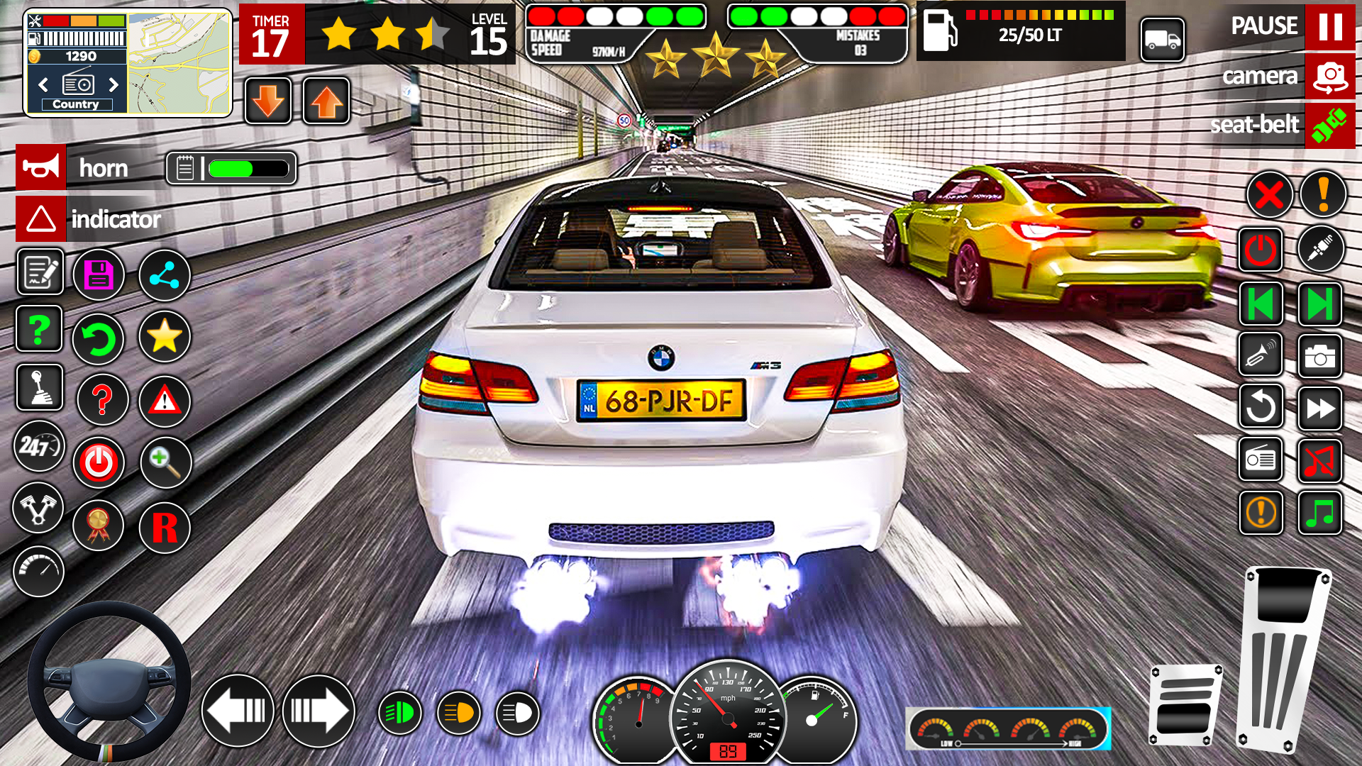 اسکرین شات 6 برنامه Modern Car School Driving Game