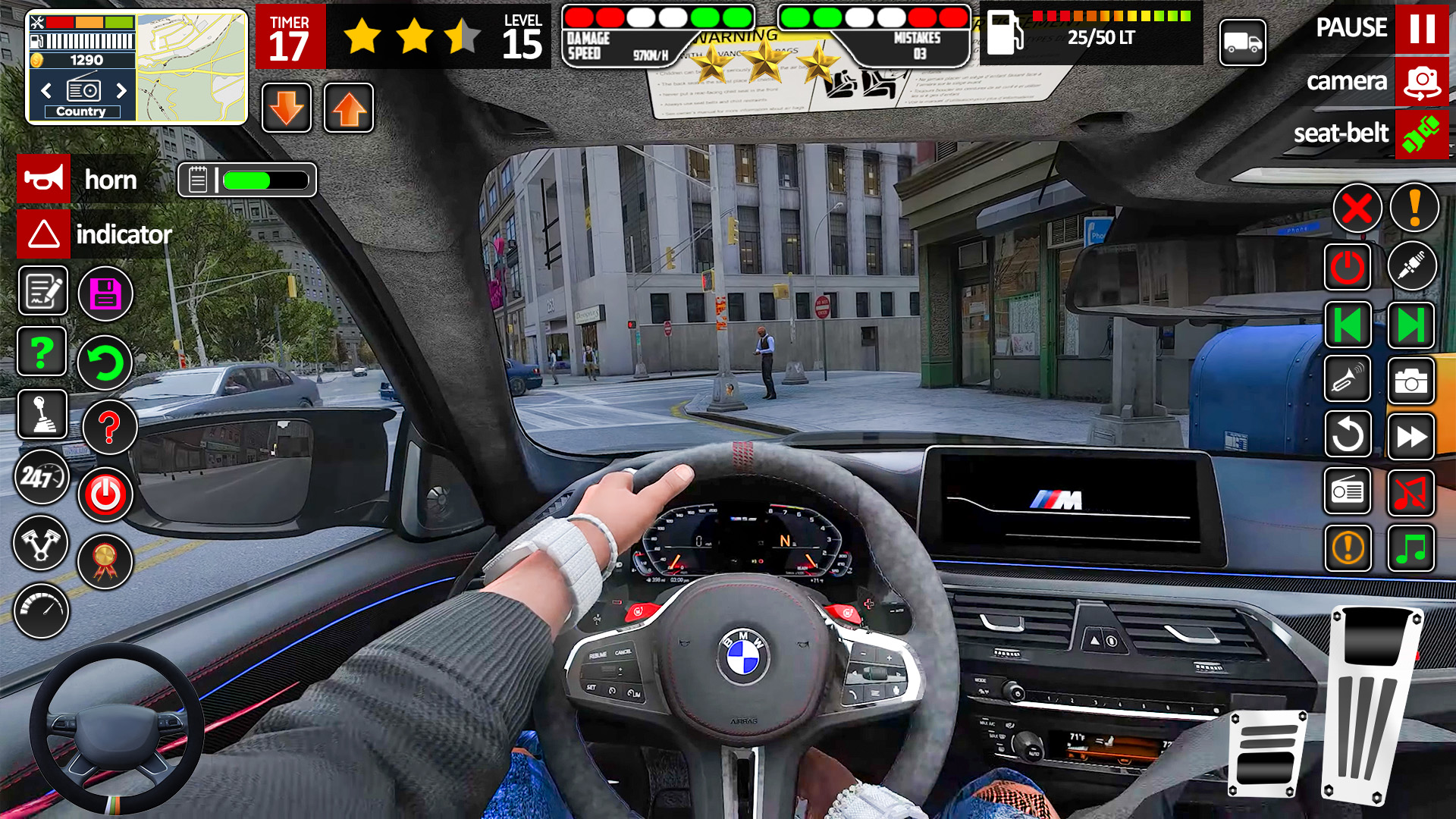 اسکرین شات 2 برنامه Car Driver Game: Urban Ride