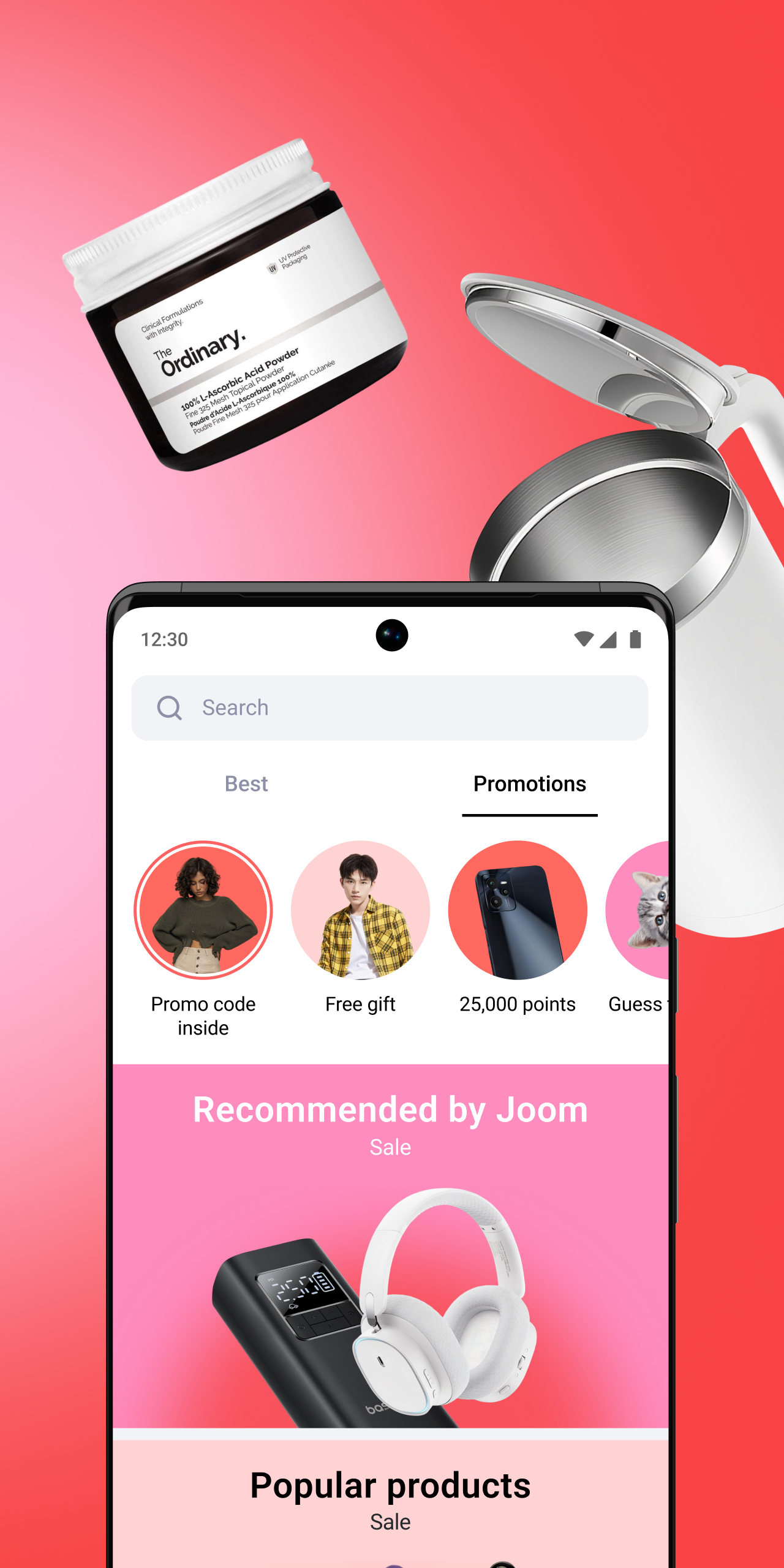 اسکرین شات 3 برنامه Joom. Shopping for every day