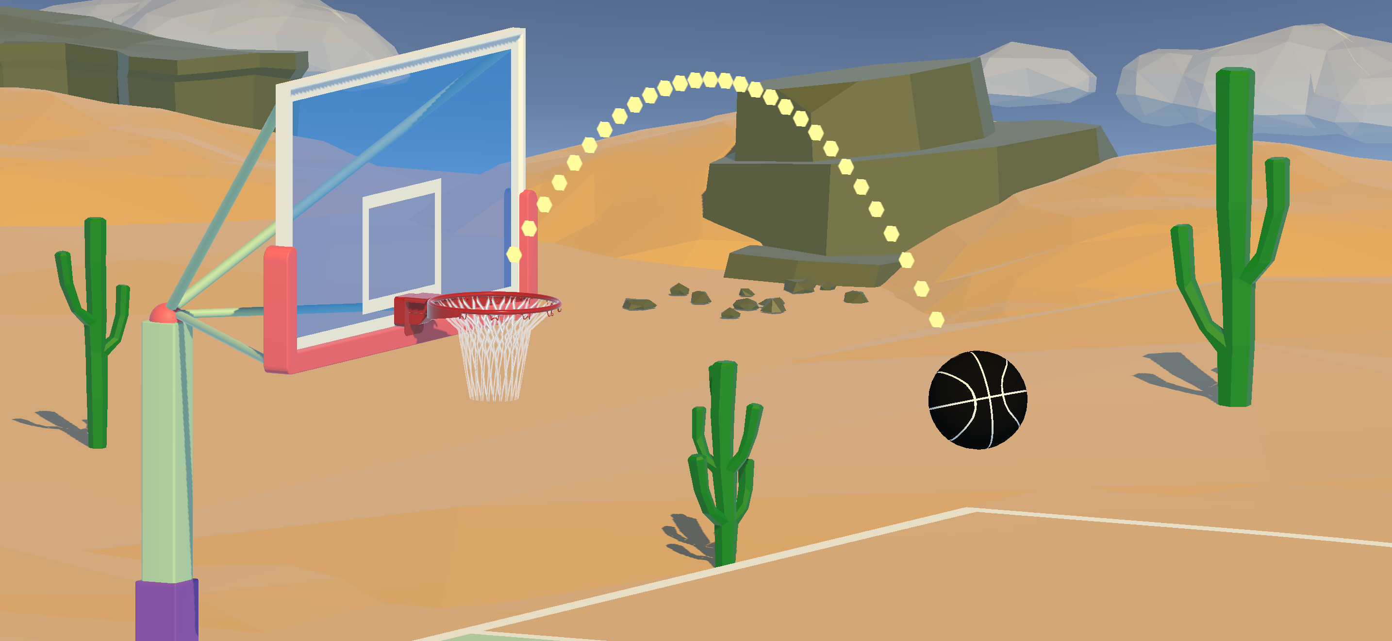 اسکرین شات 3 بازی Basketball Shooting Challenge