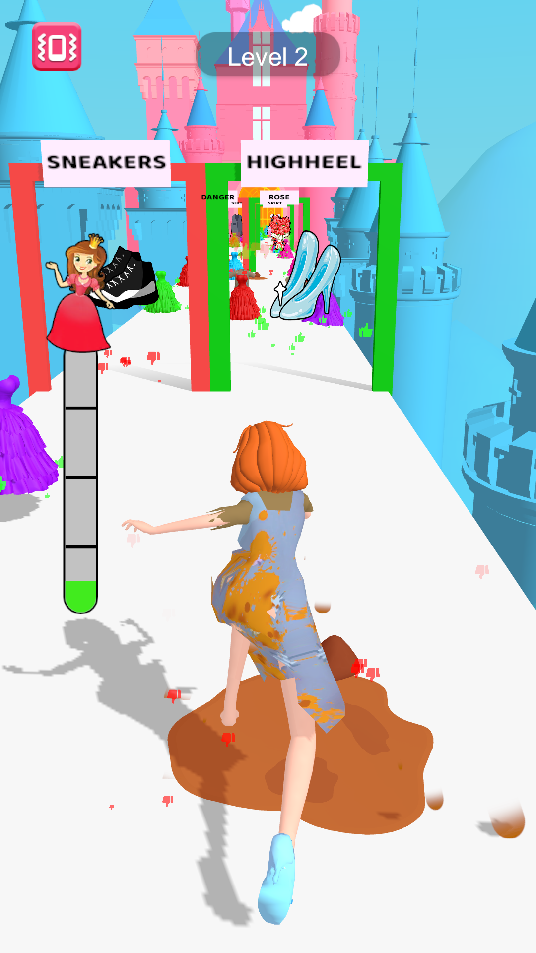اسکرین شات 1 بازی Princess Run 3D