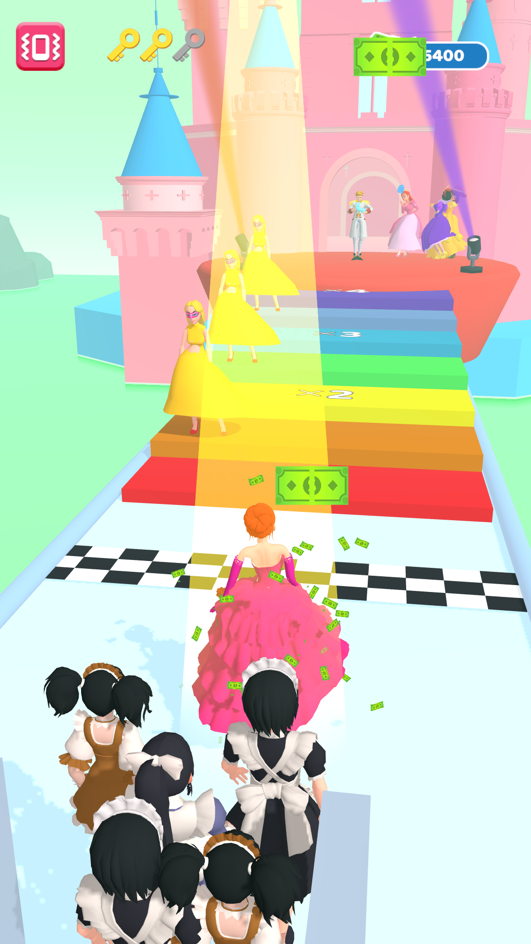 اسکرین شات 2 بازی Princess Run 3D