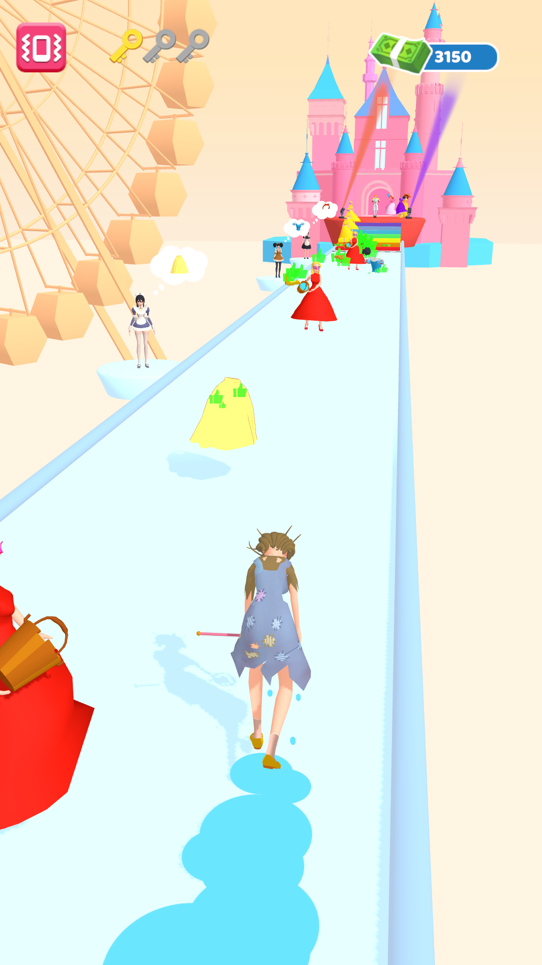 اسکرین شات 6 بازی Princess Run 3D